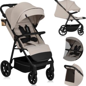 Lionelo IVA bērnu ratiņi krāsa Beige Sand