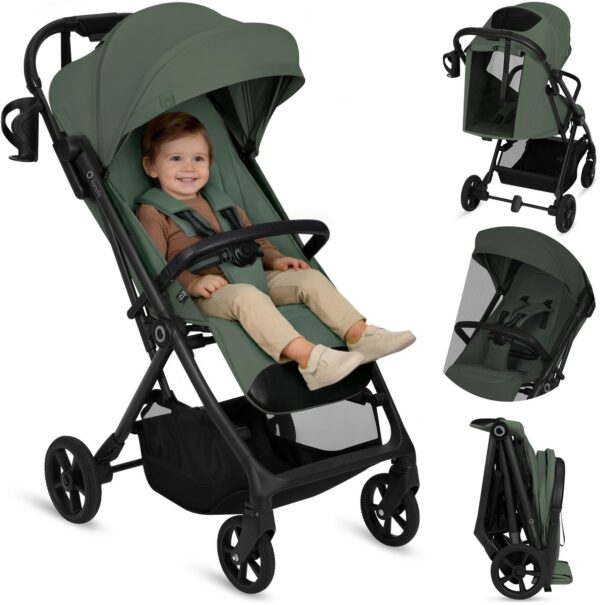 Ratini.lv | TANSI bērnu ratiņi krāsa Green Emerald bilde #21