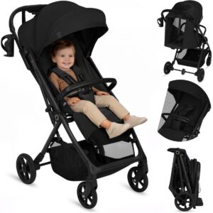 Lionelo TANSI bērnu ratiņi krāsa Black Onyx