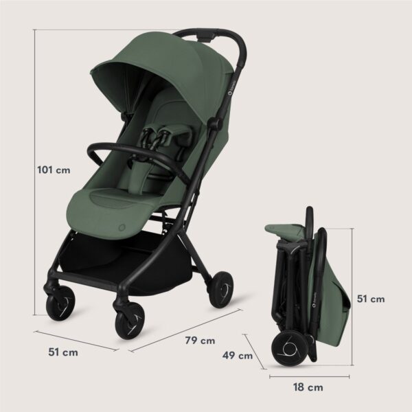 Ratini.lv | SIA bērnu ratiņi krāsa Green Emerald bilde #21
