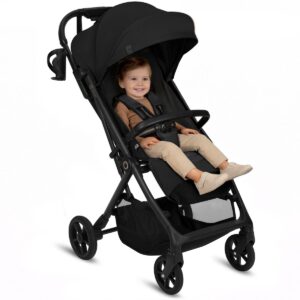 Lionelo TANSI bērnu ratiņi krāsa Black Onyx