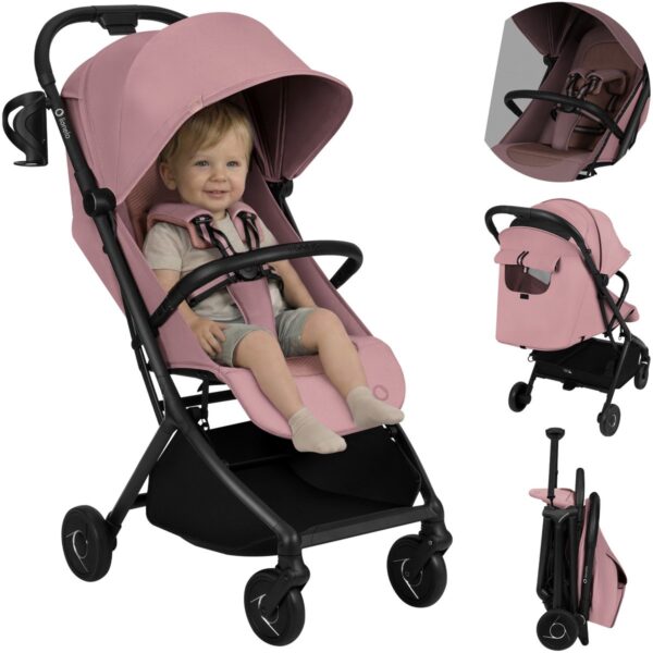 Ratini.lv | SIA bērnu ratiņi krāsa Pink Rose bilde #17