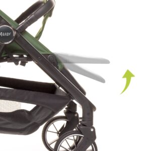 4Baby Copper bērnu ratiņi krāsa Green
