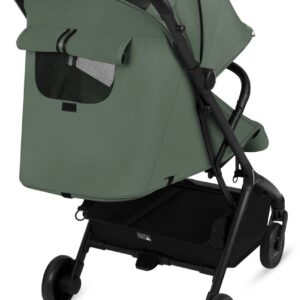 Lionelo SIA bērnu pastaigu un ceļojumu ratiņi krāsa Green Emerald