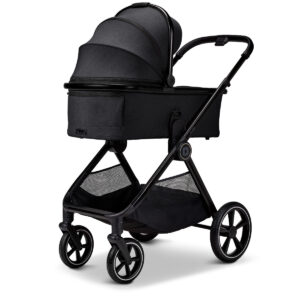 Moon AURA bērnu ratiņi 2in1 krāsa Black
