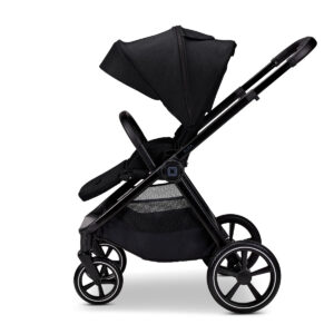 Moon AURA bērnu ratiņi 2in1 krāsa Black