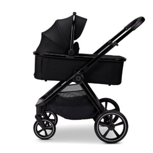 Moon AURA bērnu ratiņi 2in1 krāsa Black