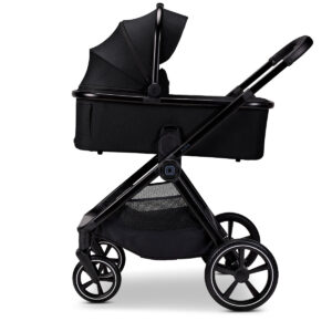 Moon AURA bērnu ratiņi 2in1 krāsa Black