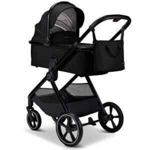 Moon AURA bērnu ratiņi 2in1 krāsa Black