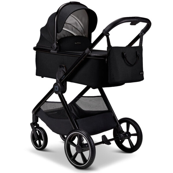 Ratini.lv | AURA bērnu ratiņi 2in1 krāsa Black bilde #9