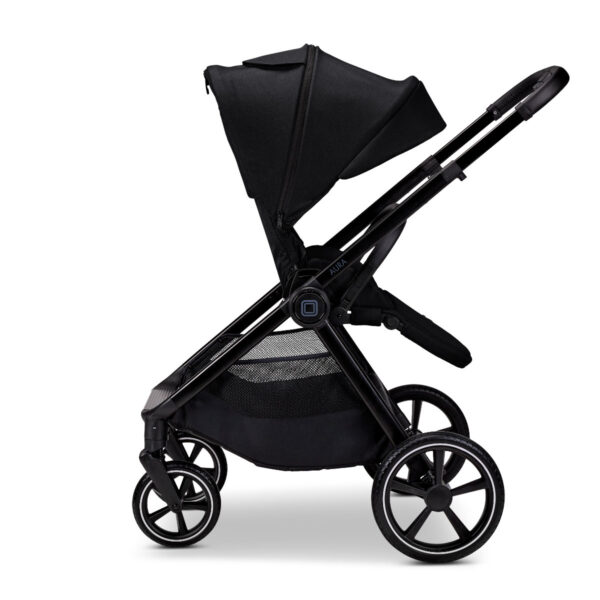 Ratini.lv | AURA bērnu ratiņi 2in1 krāsa Black bilde #13