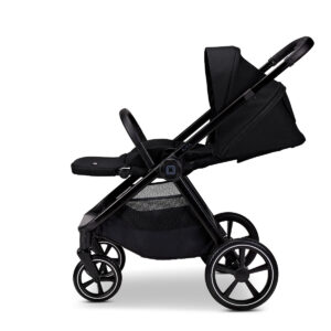 Moon AURA bērnu ratiņi 2in1 krāsa Black