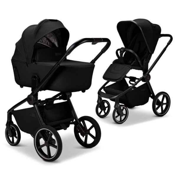 Ratini.lv | ReSea 2.0 bērnu ratiņi 2in1 krāsa Onyx bilde #3