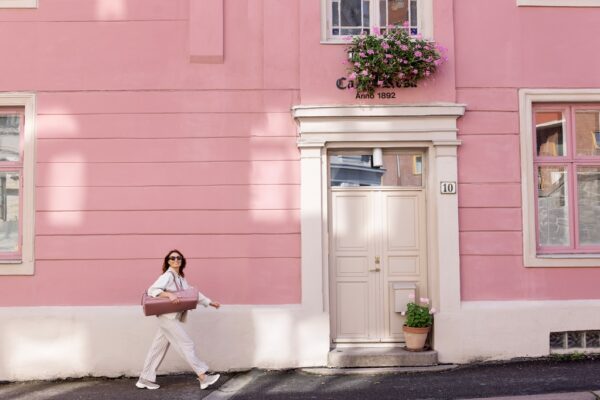 Ratini.lv | Carry Me mazuļu pārnēsāšanas soma krāsa Blush Pink bilde #13