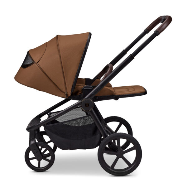 Ratini.lv | RESEA Fold bērnu ratiņi 2in1 krāsa Cognac bilde #19