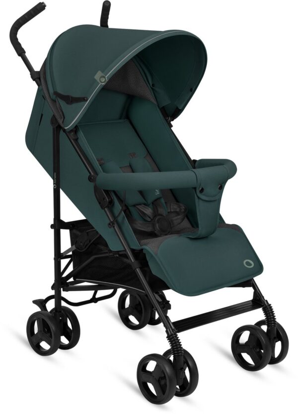 Ratini.lv | ELIA bērnu ratiņi krāsa Green Graphite bilde #1