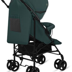 Lionelo ELIA bērnu ratiņi krāsa Green Graphite