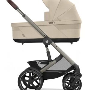 Cybex Talos S LUX bērnu ratu komplekts 2in1 krāsa Almond Beige