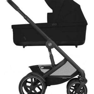 Cybex Talos S LUX bērnu ratu komplekts 2in1 krāsa Moon Black