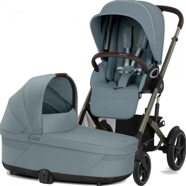 Ratini.lv | Talos S LUX bērnu ratu komplekts 2in1 krāsa Stormy Blue bilde #1