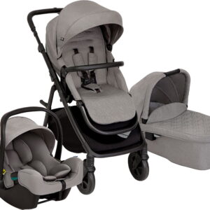 Graco NEAR2ME DLX TRIO bērnu ratiņi 3in1 krāsa ASH