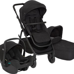Graco NEAR2ME DLX TRIO bērnu ratiņi 3in1 krāsa MIDNIGHT