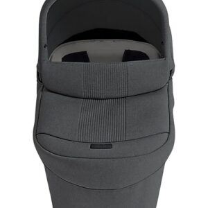 Joie Ramble XL bērnu ratu kulbiņa ar lietus plēvi krāsa Signature Ebony