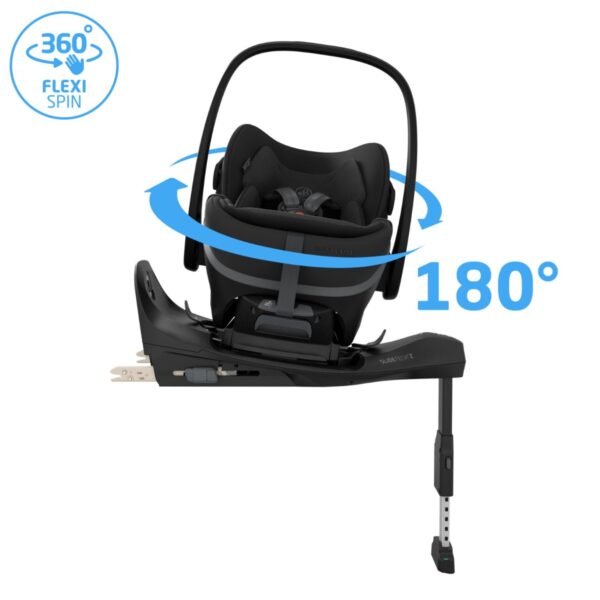 Ratini.lv | PEBBLE SLIDE PRO autokrēsliņš mazuļiem 40-87cm krāsa ONYX BLACK bilde #11