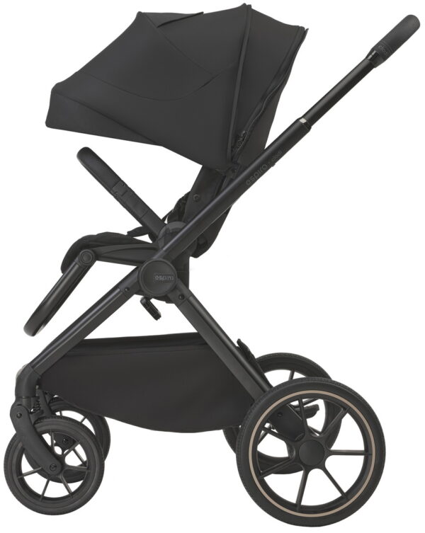 Ratini.lv | CLODI 2in1 bērnu ratu komplekts krāsa 10 TRENDY BLACK bilde #17