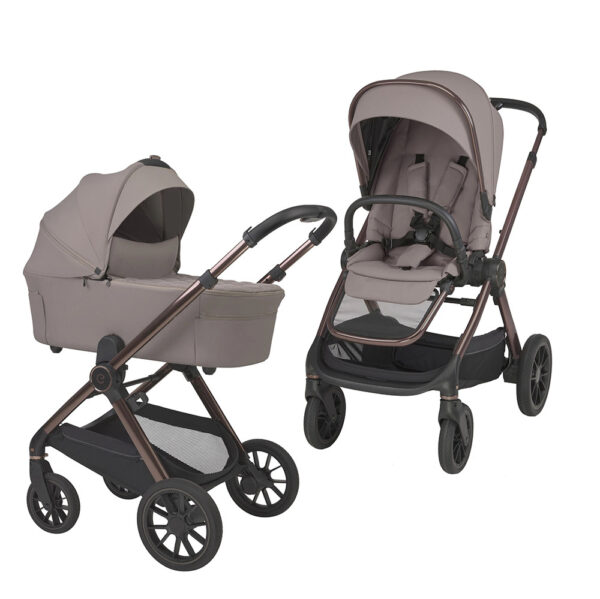Ratini.lv | CODE 2in1 bērnu ratu komplekts krāsa 109 UNUSUALLY TAUPE bilde #5