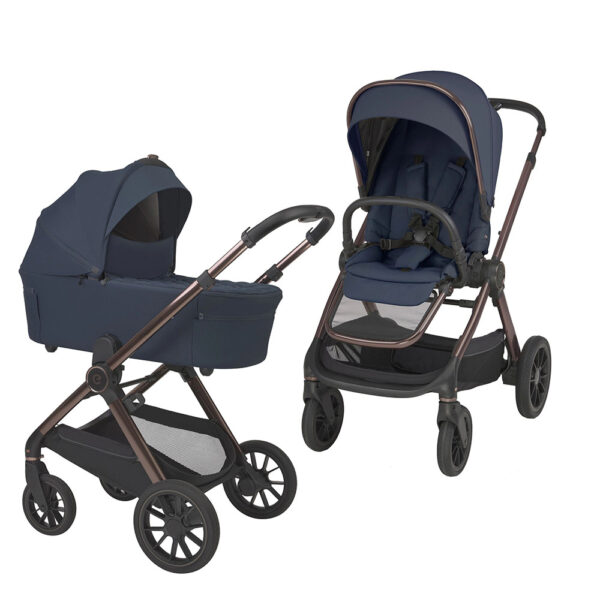 Ratini.lv | CODE 2in1 bērnu ratu komplekts krāsa 103 ELEGANT NAVY bilde #5