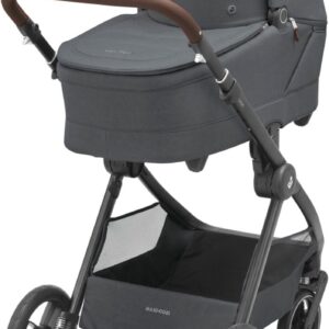 Maxi Cosi Oxford+ bērnu ratu komplkets 2in1 ar Sense kulbiņu krāsa Twillic Graphite
