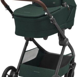Maxi Cosi Oxford+ bērnu ratu komplkets 2in1 ar Sense kulbiņu krāsa Twillic Green