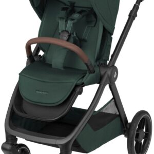Maxi Cosi Oxford+ bērnu ratu komplkets 2in1 ar Sense kulbiņu krāsa Twillic Green
