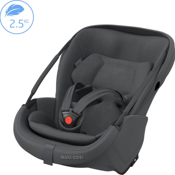 Ratini.lv | Coral Slide Pro autokrēsliņš mazuļiem 45-87cm krāsa Moon Graphite bilde #5