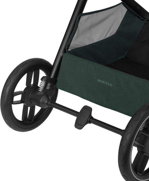 Ratini.lv | Oxford+ bērnu ratu komplkets 2in1 ar Sense kulbiņu krāsa Twillic Green bilde #25