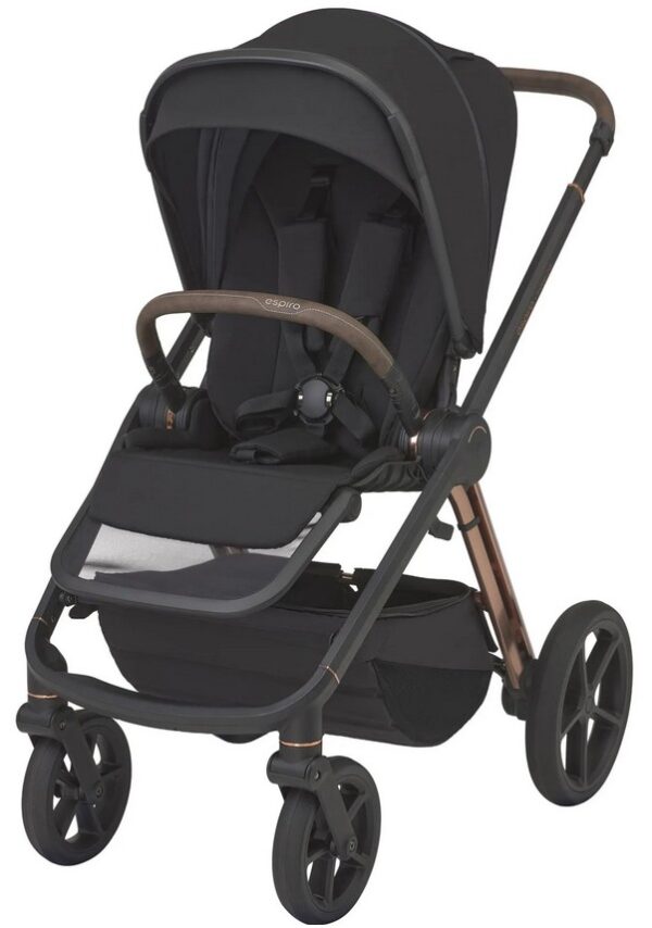 Ratini.lv | MILOO WAY 2.0 pastaigu ratiņi bērniem krāsa 310 DIAMOND BLACK bilde #3