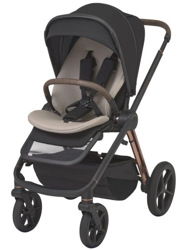Ratini.lv | MILOO WAY 2.0 pastaigu ratiņi bērniem krāsa 310 DIAMOND BLACK bilde #1