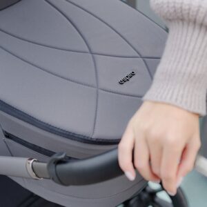 Espiro YOGA 2in1 bērnu ratu komplekts krāsa 217 GRAY ZEN