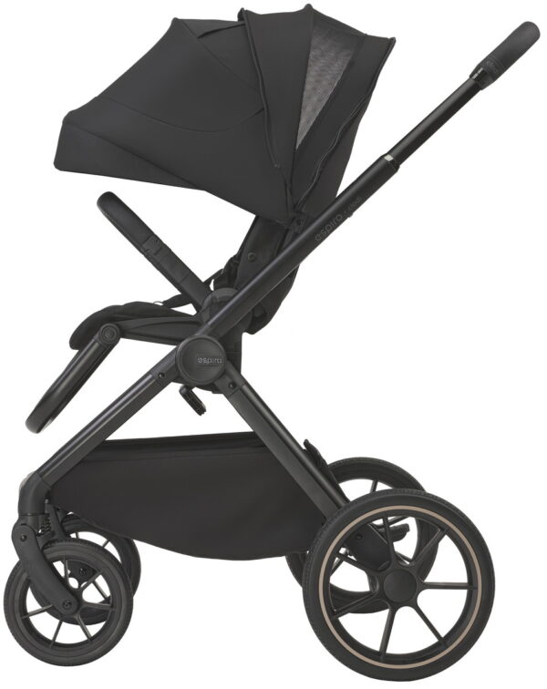 Ratini.lv | CLODI 2in1 bērnu ratu komplekts krāsa 10 TRENDY BLACK bilde #19