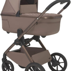 Espiro CLODI 2in1 bērnu ratu komplekts krāsa 08 FASHIONABLE BROWN