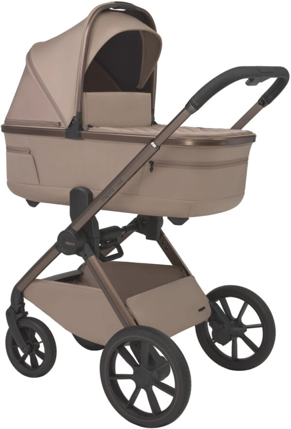 Ratini.lv | CLODI 2in1 bērnu ratu komplekts krāsa 09 STYLISH BEIGE bilde #3