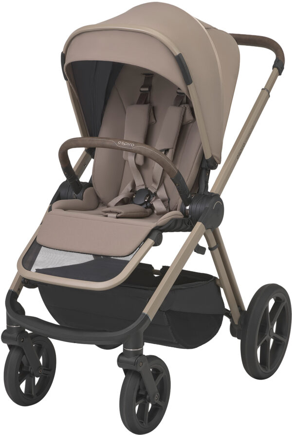 Ratini.lv | MILOO WAY 2.0 pastaigu ratiņi bērniem krāsa 319 PERFECT BEIGE bilde #3