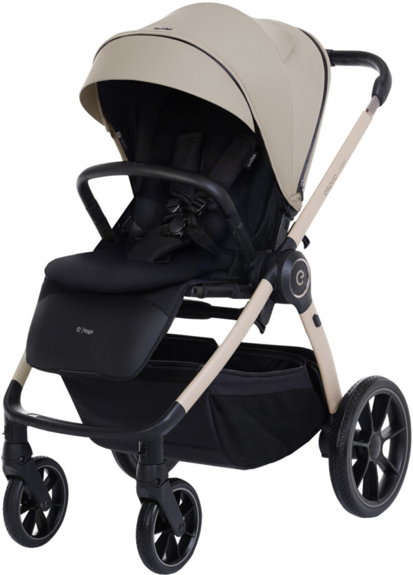 Ratini.lv | YOGA 2in1 bērnu ratu komplekts krāsa 219 ASSANA LOTUS bilde #3