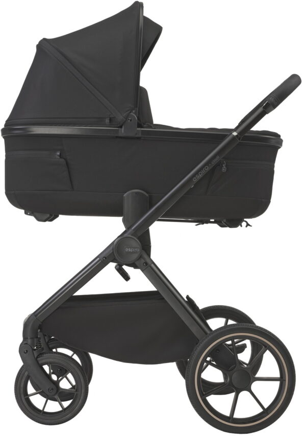 Ratini.lv | CLODI 2in1 bērnu ratu komplekts krāsa 10 TRENDY BLACK bilde #5