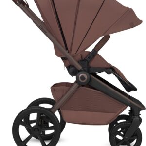 Lionelo FREYA 2IN1 bērnu ratu komplekts krāsa BROWN CHOCOLATE