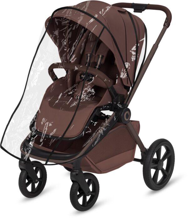 Ratini.lv | FREYA 2IN1 bērnu ratu komplekts krāsa BROWN CHOCOLATE bilde #31