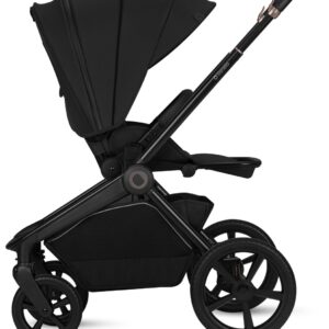 Lionelo FREYA 2IN1 bērnu ratu komplekts krāsa BLACK ONYX
