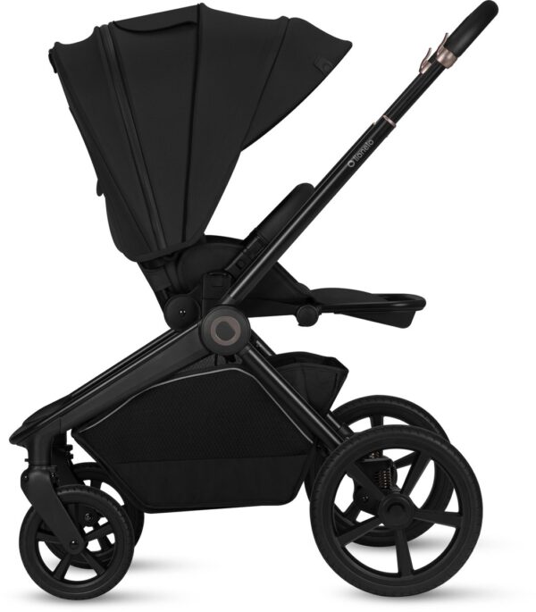 Ratini.lv | FREYA 3IN1 bērnu ratu komplekts krāsa BLACK ONYX bilde #37