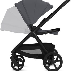Lionelo CARMINE 2IN1 bērnu ratu komplekts krāsa GREY STONE